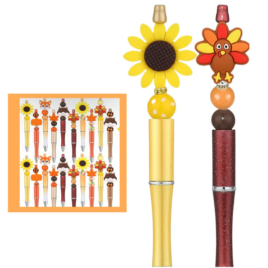 Beaded Pens (Fall Edition)